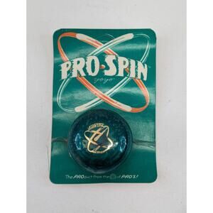 Vintage 80's Green YOYO Pro Spin Stinger Duncan Sales & Promo NIP